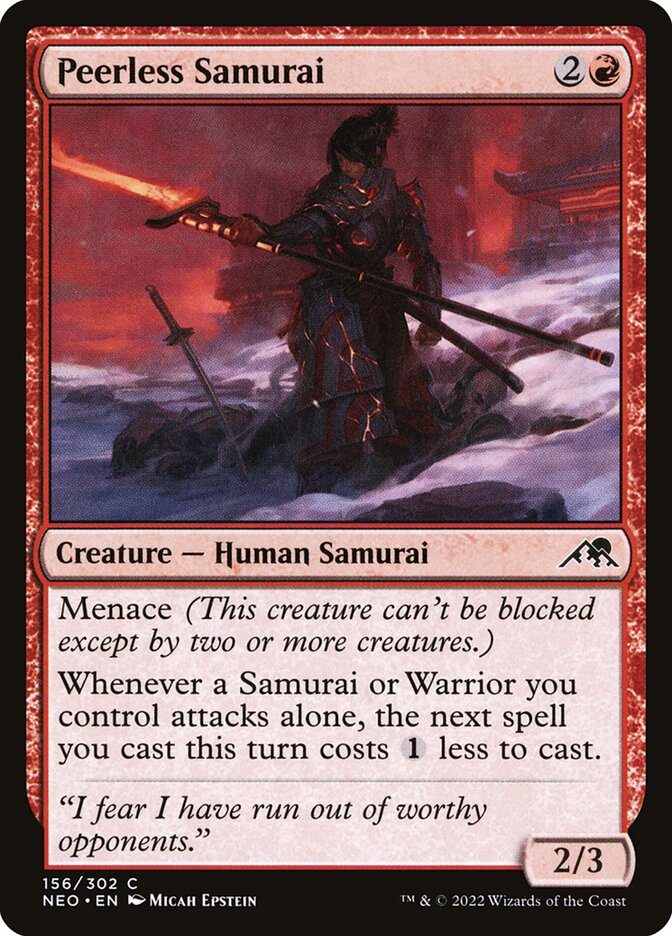 Peerless Samurai Foil
