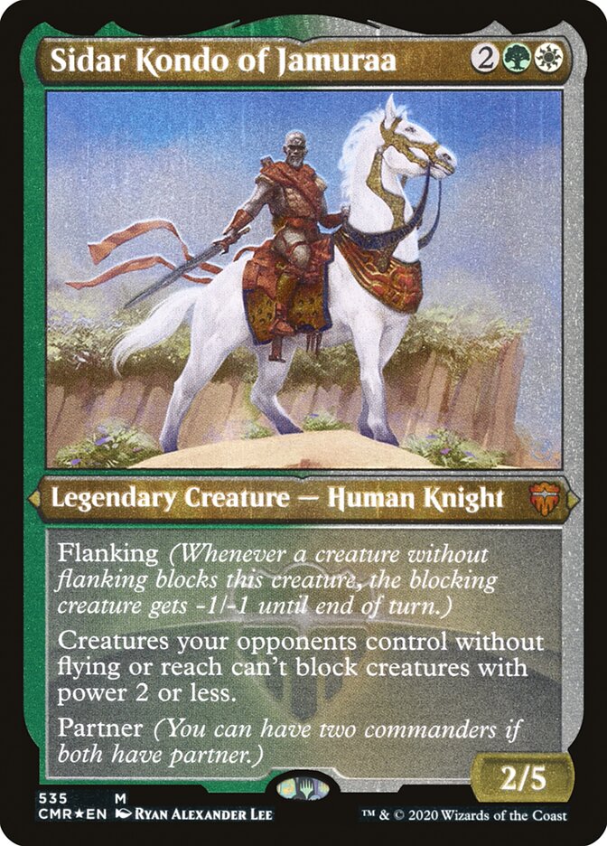 Sidar Kondo of Jamuraa Etched Foil