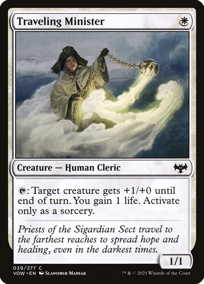 Traveling Minister Foil
