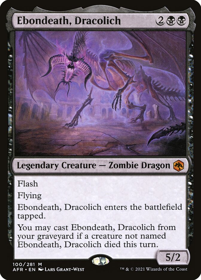 Ebondeath, Dracolich Foil
