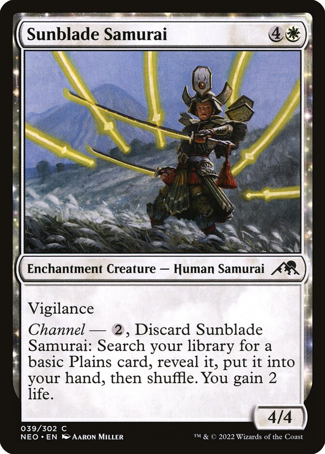 Sunblade Samurai Foil