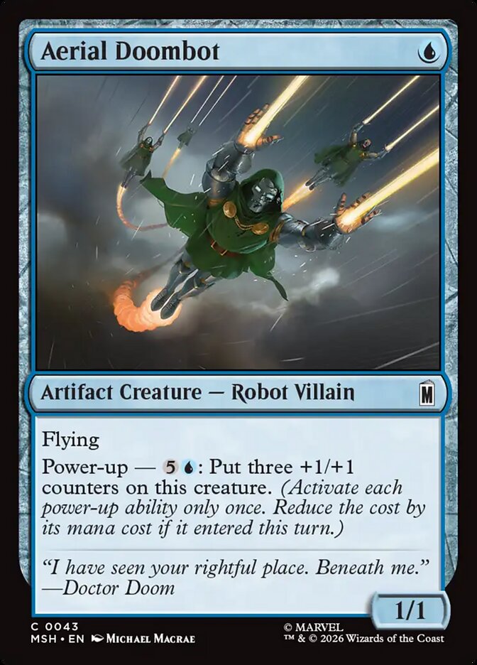 Aerial Doombot Foil