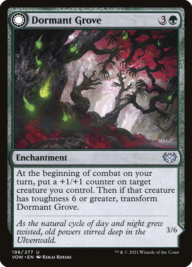 Dormant Grove // Gnarled Grovestrider Foil