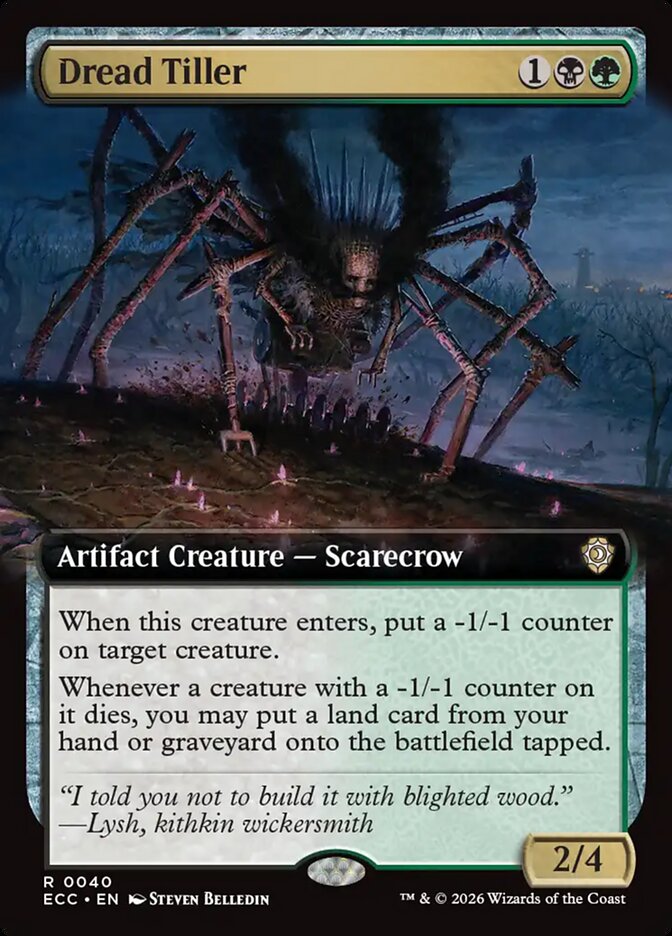 Dread Tiller Extended Art