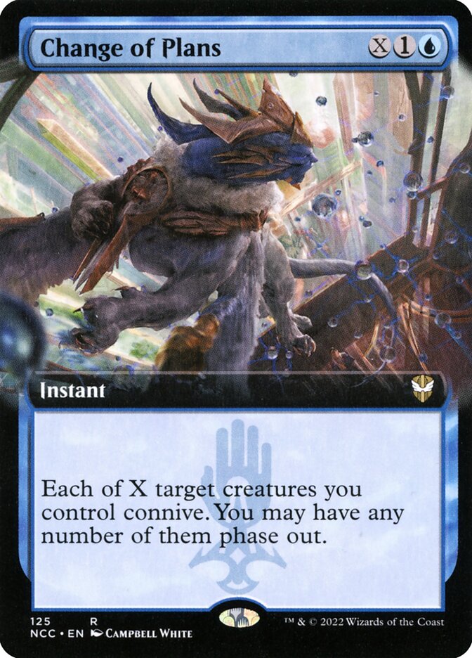 Change of Plans Extended Art
