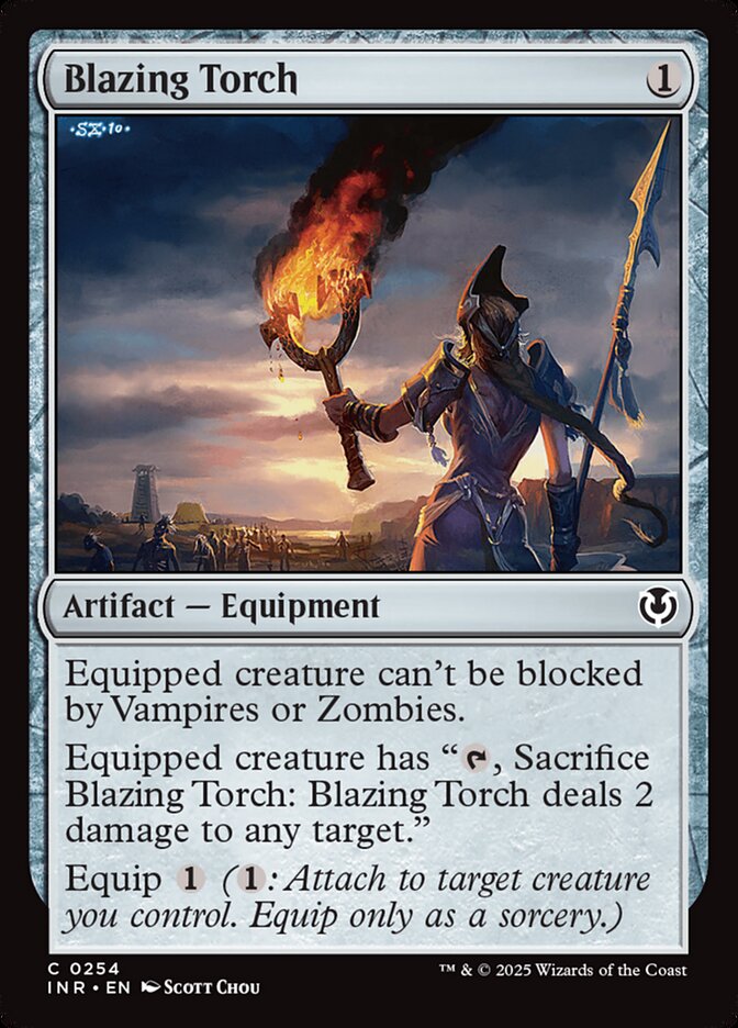 Blazing Torch Foil