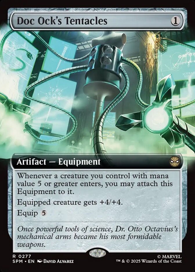 Doc Ock's Tentacles Extended Art
