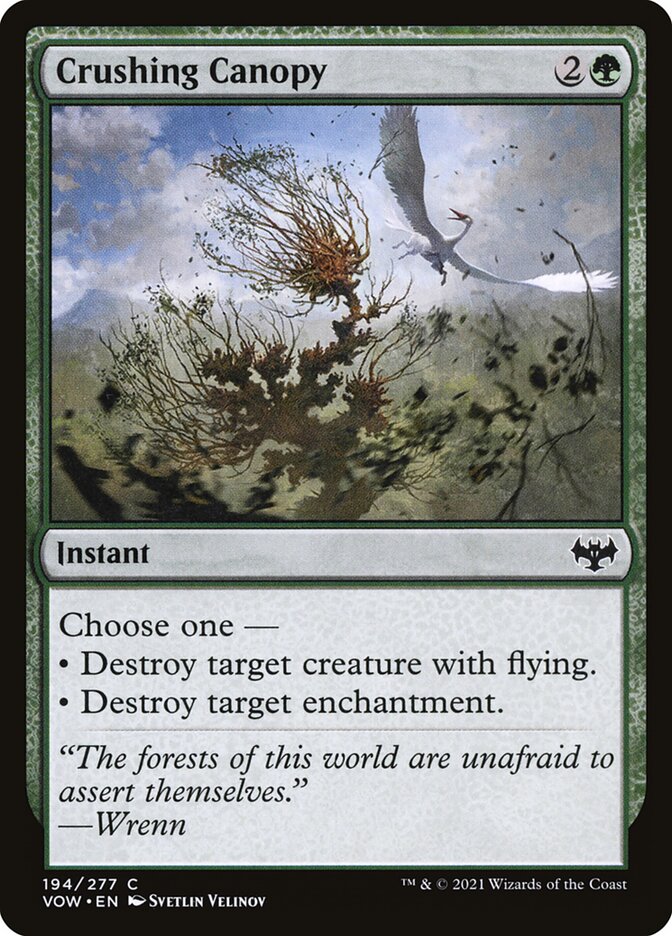 Crushing Canopy Foil