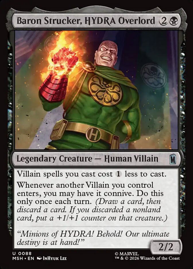 Baron Strucker, HYDRA Overlord Foil