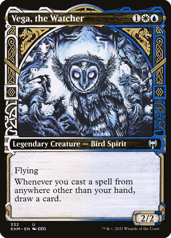 Vega, the Watcher Showcase Foil