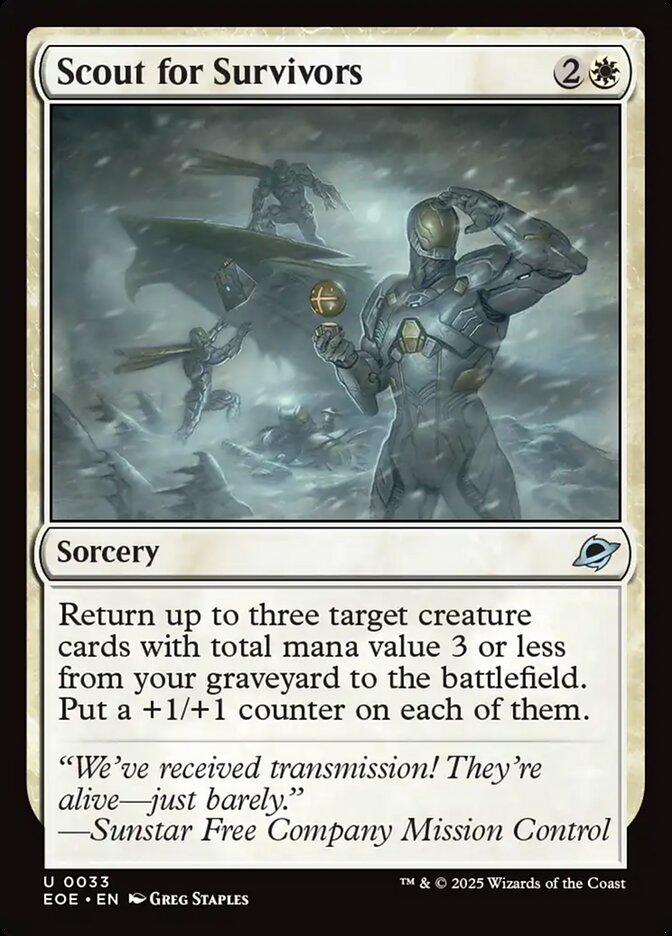 Scout for Survivors Foil