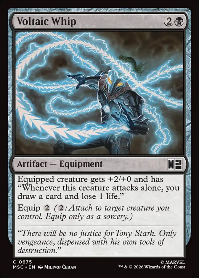 Voltaic Whip Foil