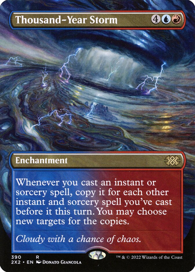 Thousand-Year Storm Borderless Foil