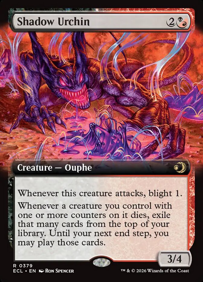 Shadow Urchin Extended Art