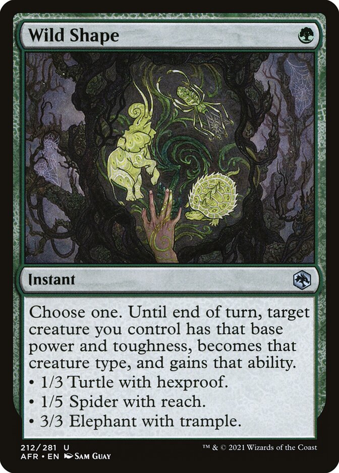Wild Shape Foil