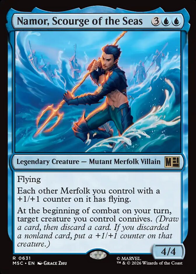 Namor, Scourge of the Seas Foil