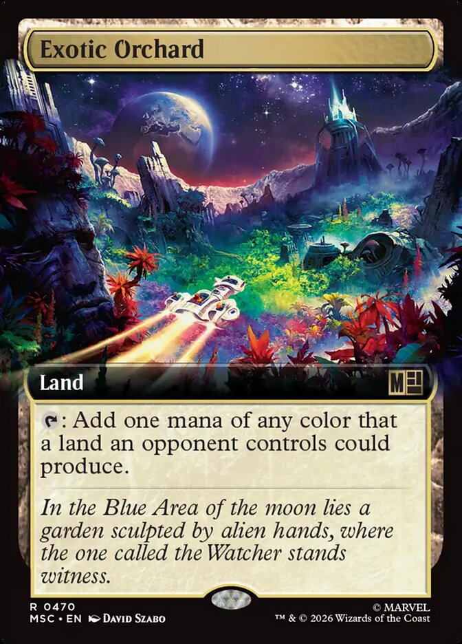 Exotic Orchard Extended Art