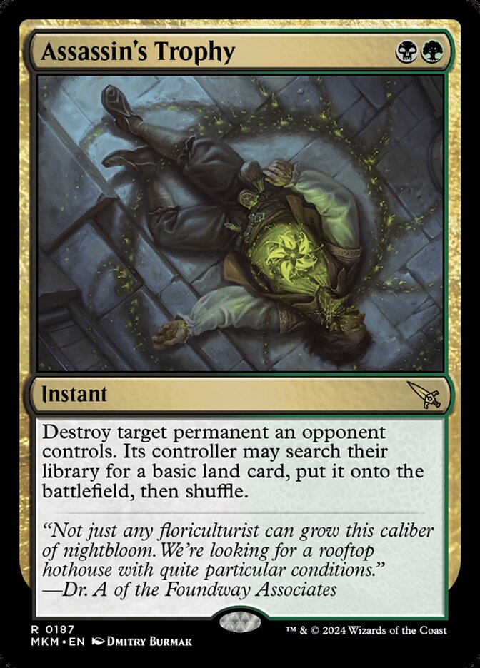 Assassin's Trophy Foil