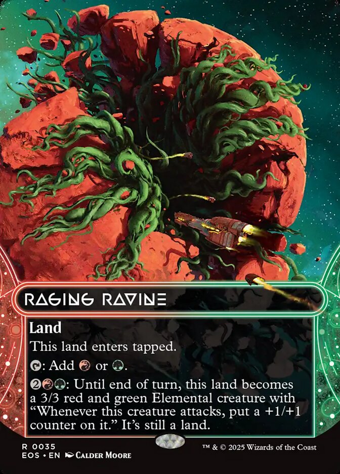 Raging Ravine Borderless Stellar Sights