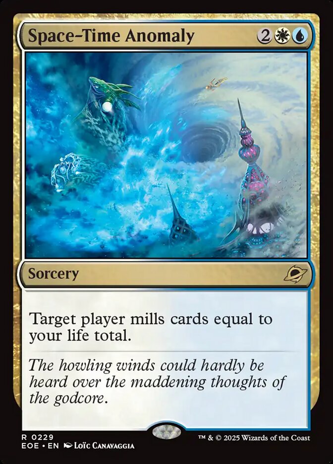 Space-Time Anomaly Foil