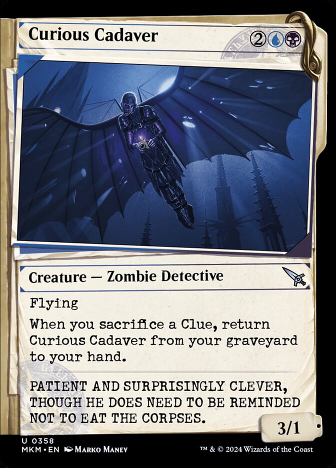 Curious Cadaver Showcase Foil