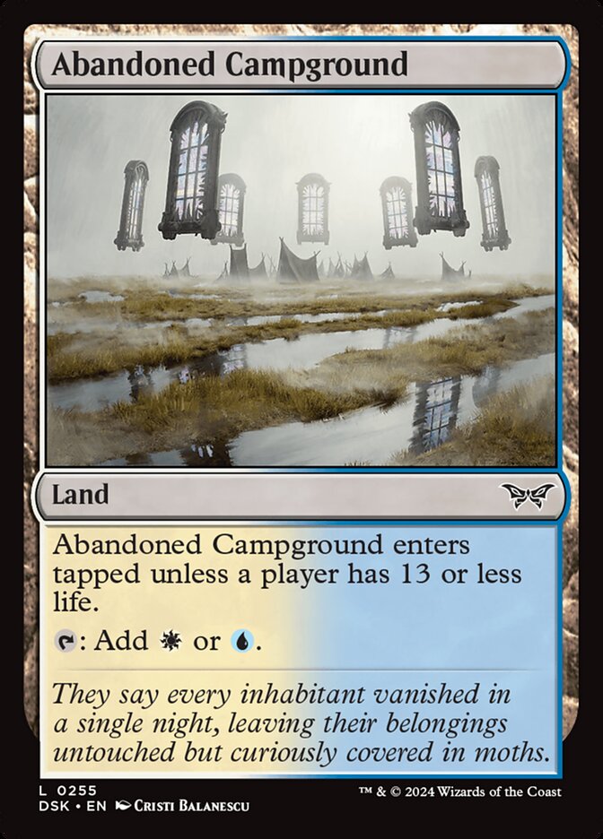 Abandoned Campground Foil