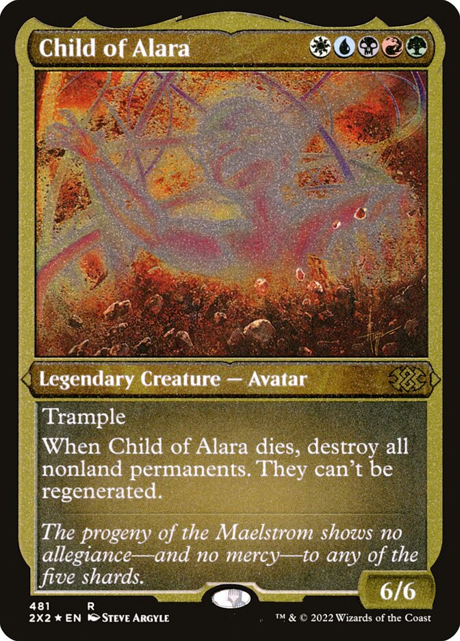 Child of Alara Etched Foil