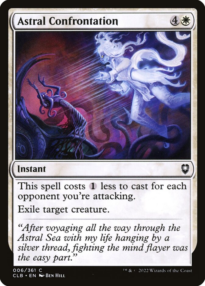 Astral Confrontation Foil