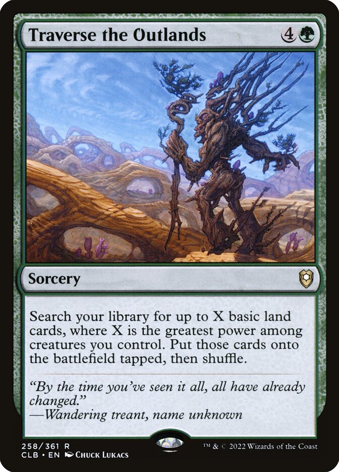 Traverse the Outlands Foil