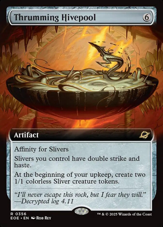 Thrumming Hivepool Extended Art Foil