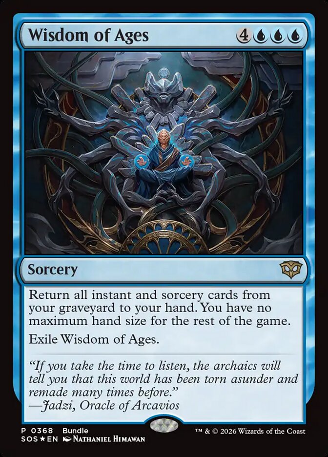 Wisdom of Ages Promo Foil