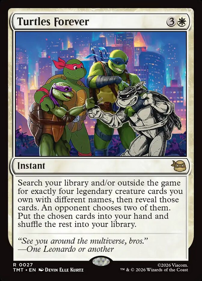 Turtles Forever Foil