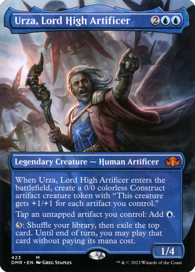 Urza, Lord High Artificer Borderless