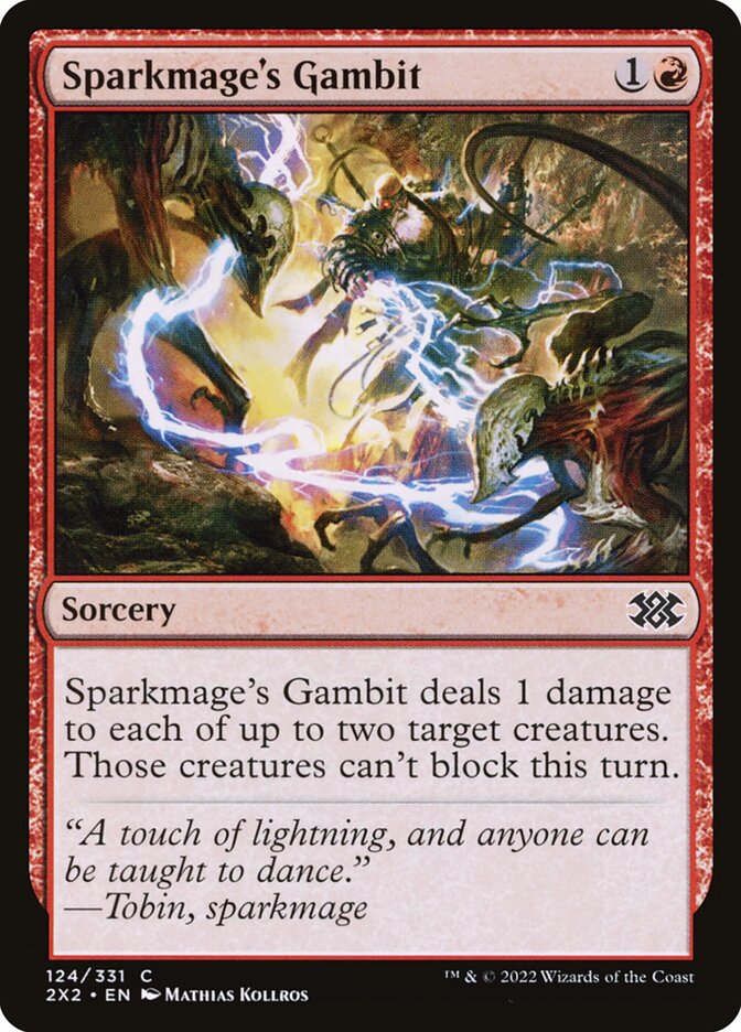Sparkmage's Gambit Foil