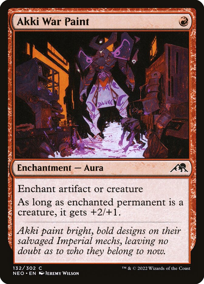 Akki War Paint Foil