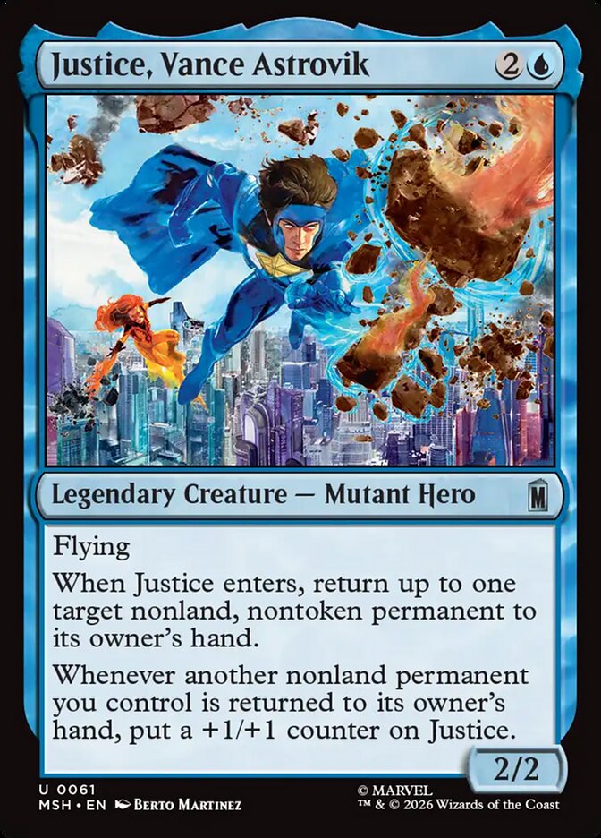 Justice, Vance Astrovik Foil