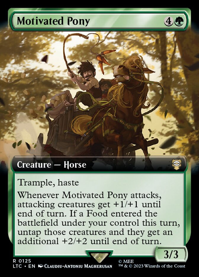 Motivated Pony Extended Art