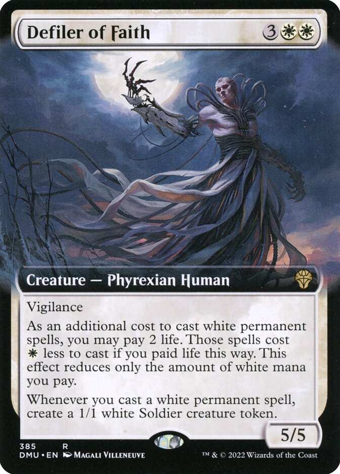 Defiler of Faith Extended Art