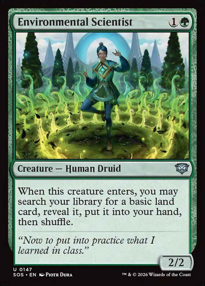 Environmental Scientist Foil