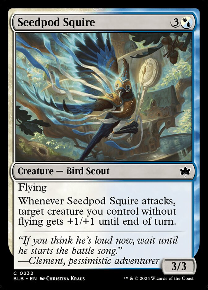 Seedpod Squire Foil