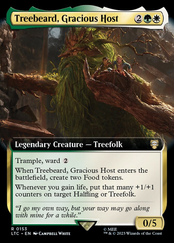 Treebeard, Gracious Host Extended Art