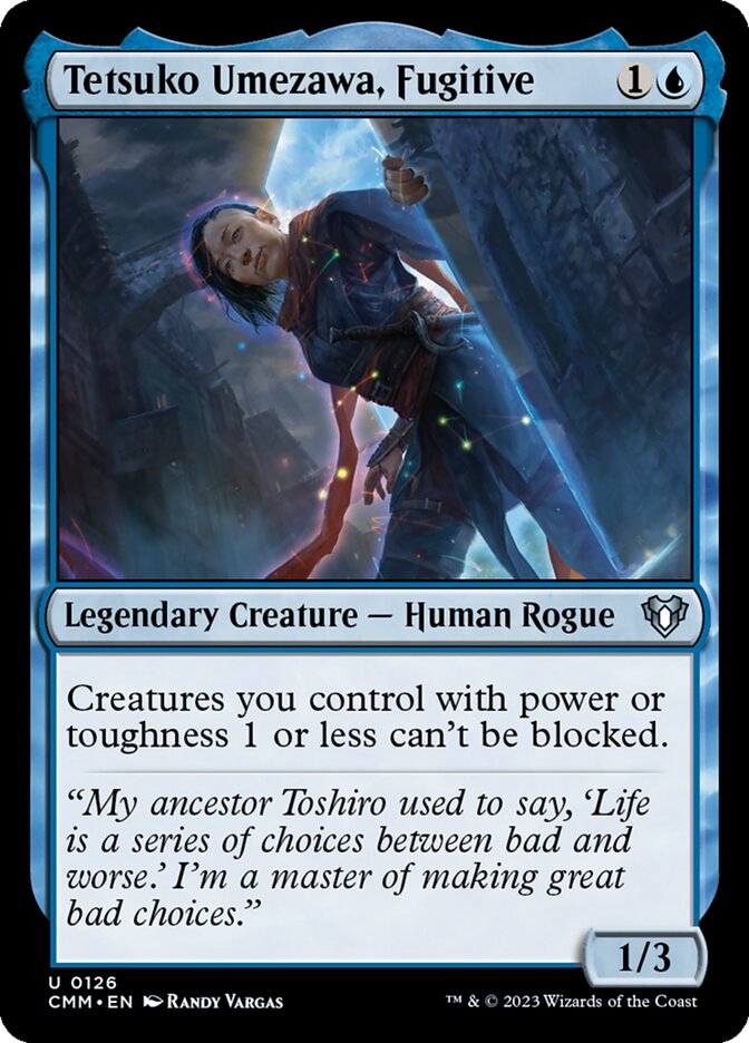 Tetsuko Umezawa, Fugitive Foil