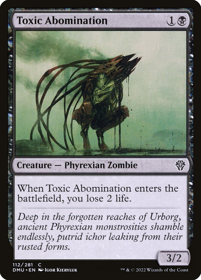 Toxic Abomination Foil