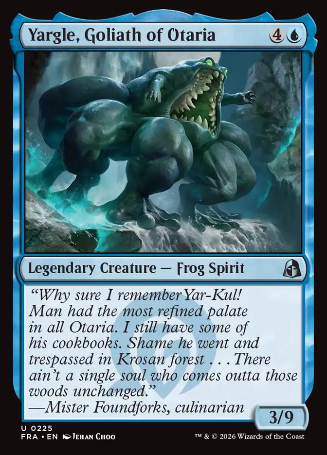 Yargle, Goliath of Otaria Foil