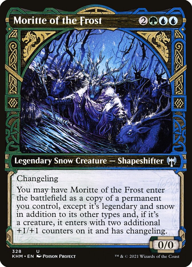 Moritte of the Frost Showcase Foil
