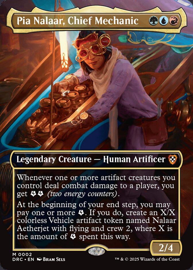 Pia Nalaar, Chief Mechanic Borderless Foil