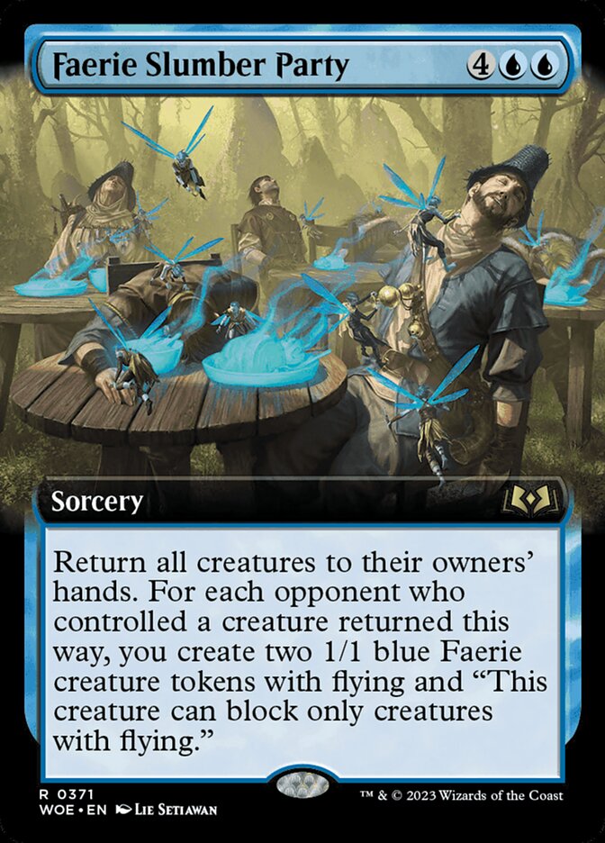 Faerie Slumber Party Extended Art
