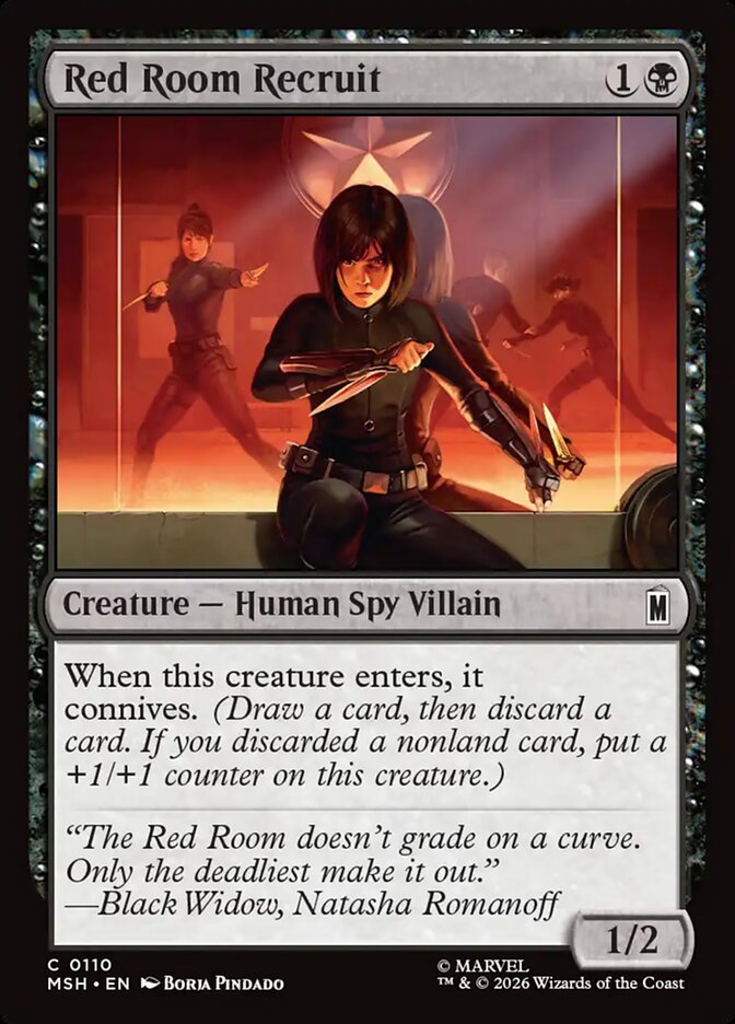 Red Room Recruit Foil