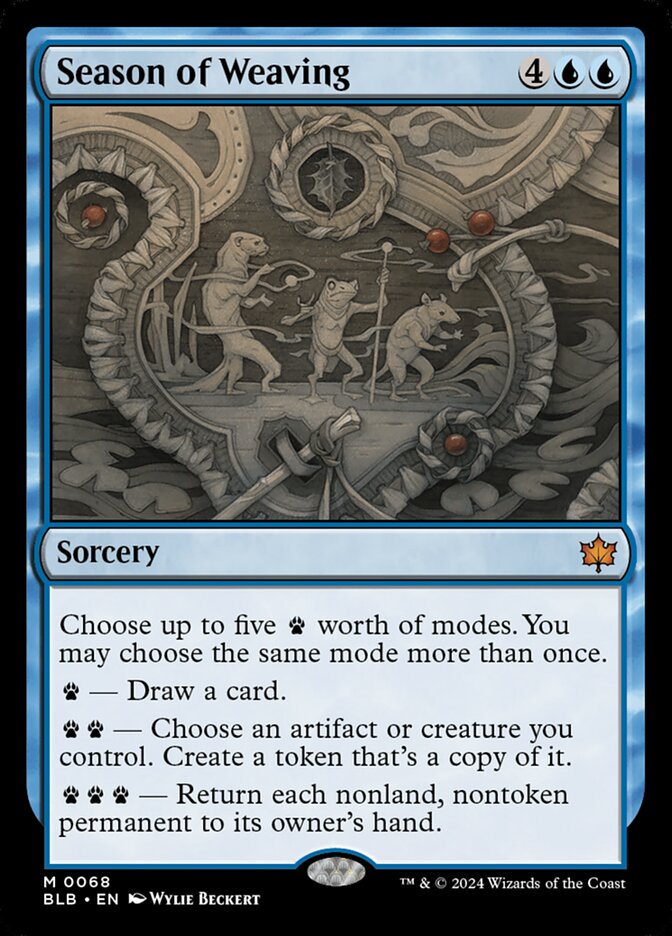 Season of Weaving Foil