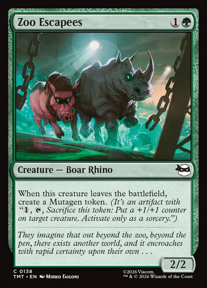Zoo Escapees Foil